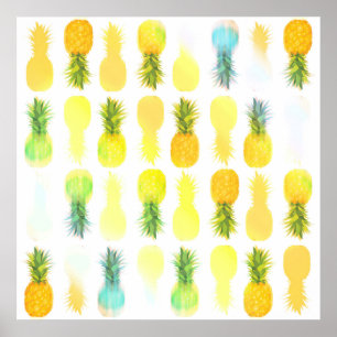 Póster Resplandor de la piña - poster