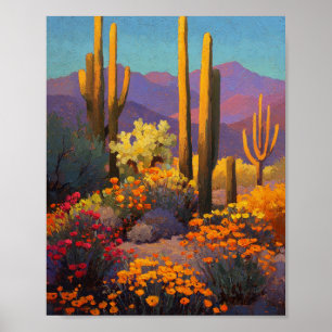 Póster Resplandor del Alto Desierto: Un florecer sinfónic