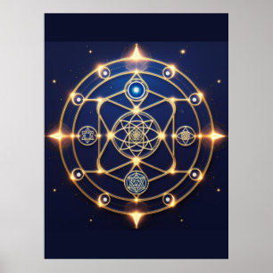 Póster Resplandor Divino – 5: Energía Universal Iluminada