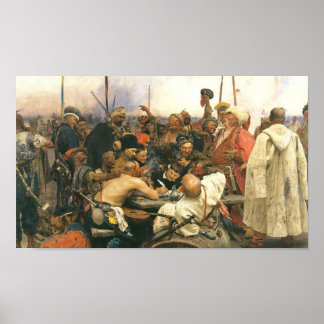Póster Respuesta de los cosacos zaporozhianos ... - Perso