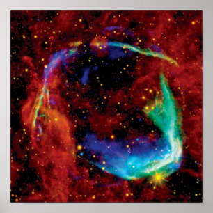 Póster Restante de supernova RCW 86 - Foto del telescopio