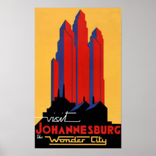 Póster Restauración de Poster de viajes de la época de Jo