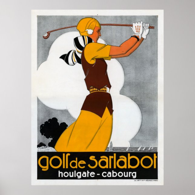 Póster Restauración del Poster de publicidad del Vintage 