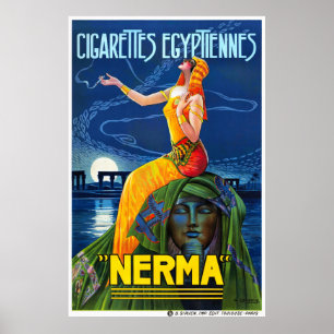 Póster Restauración del Poster de Publicidad Vintage de N