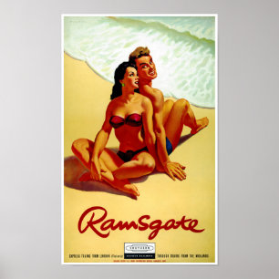 Póster Restauración del Poster de Viajes de Inglaterra Vi