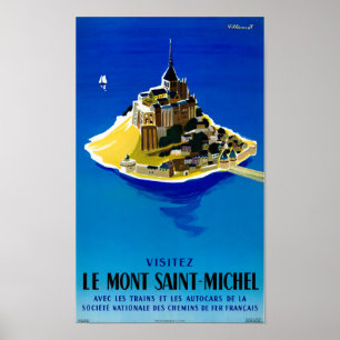 Póster Restauración del Poster de Viajes de la Vintage de