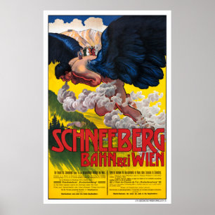 Póster Restauración del Poster de Viajes de Viena de Aust