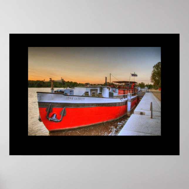 Póster Restauración "John Barnett" (Frente)