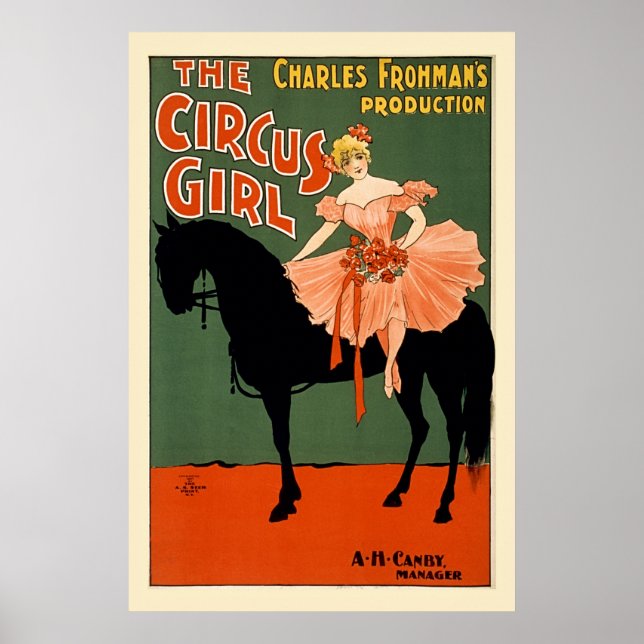 Póster restaurado La cosecha del Circus Chica (Frente)