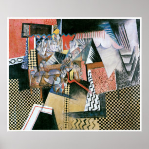 Póster Restaurante chino, Max Weber