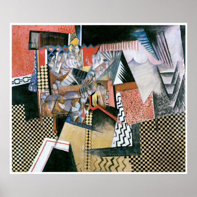 Póster Restaurante chino, Max Weber (Frente)