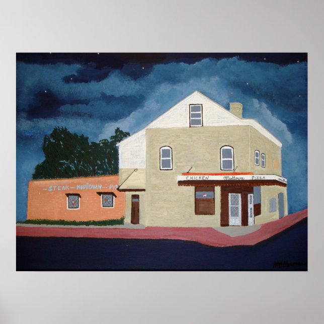 Póster Restaurante Midtown (Frente)