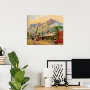 Póster Restaurante Sirene, Asnières por Vincent van Gogh