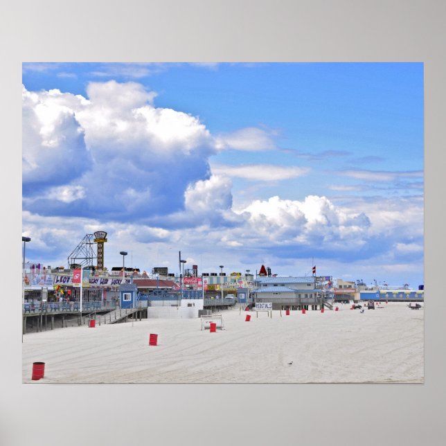 Póster Restaurar el Poster de la costa (Frente)