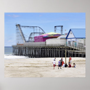 Póster Restaurar el Poster de la costa