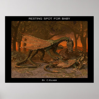 Póster Resting Spot for Baby