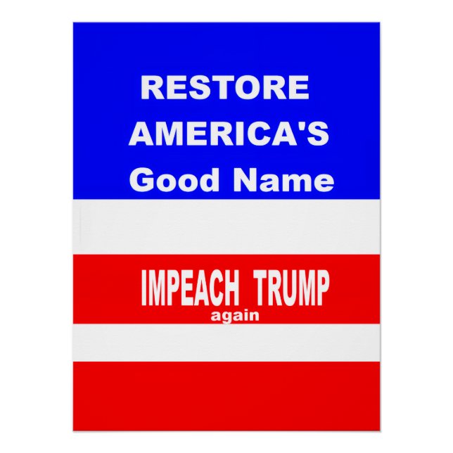 Póster Restore  (Anverso)