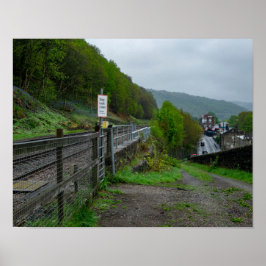 Póster Restos de la Estación de Ferrocarril de Eastwood
