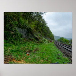 Póster Restos de la Estación de Ferrocarril de Eastwood