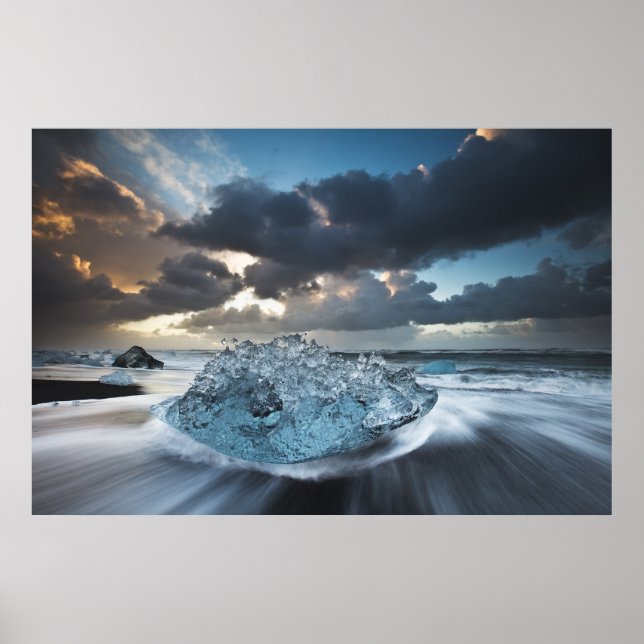 Póster Restos glaciales (Frente)