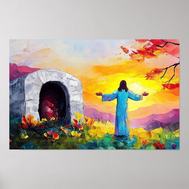 Póster Resucitado con el amanecer (Frente)