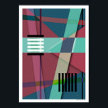 Póster Resumen #410<br><div class="desc">Diseño abstracto geométrico original por Rockett Graphics.</div>