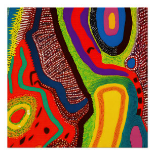 Póster Resumen aborigen Art Vol. 06