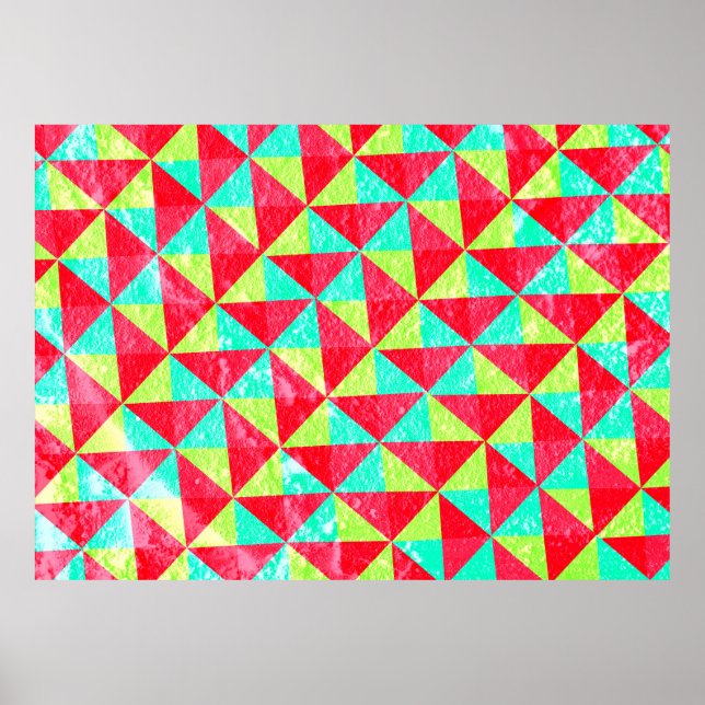 Póster Resumen abstracto de la textura de la pared, (Frente)