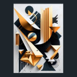 Póster Resumen Art Deco Poster | Oficina, hogar, público<br><div class="desc">Esta es una obra de arte abstracta creada con influencia de los estilos art decó. Es forma dibujar el foco en la pieza permitiendo que la mente se relaje y deambule. Se vería genial en cualquier espacio de oficinas o incluso en un espacio público.</div>