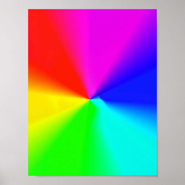 Póster Resumen colorido mínimo editable añadir el texto (Frente)