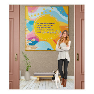 Póster Resumen Colorido: Somos la fe cristiana de los arc