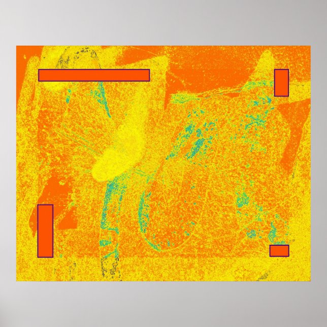 Póster Resumen contemporáneo moderno de MarkyArt PL#54563 (Frente)