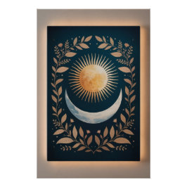 Póster Resumen Crecimiento del Sol Naciente Botánico