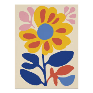 Póster Resumen de arte floral