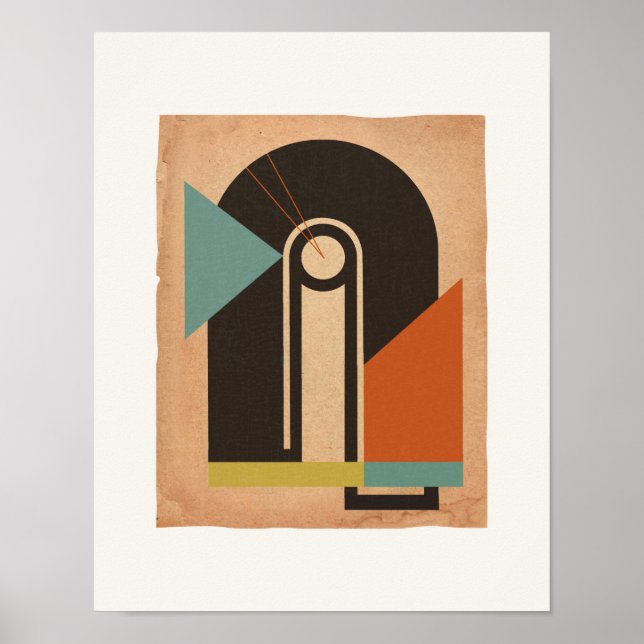 Póster Resumen de Bauhaus #2 (Frente)