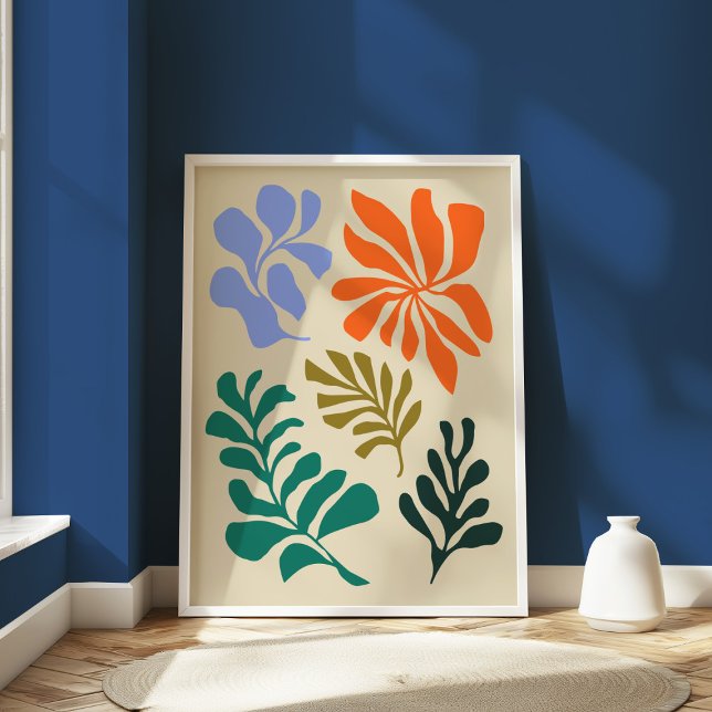 Póster Resumen de Boho Matisse Tierra Botánica Moderna (Subido por el creador)
