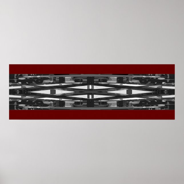 Póster Resumen de diseño fotográfico; 12x36" (Frente)