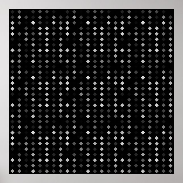 Póster Resumen de fondo de patrón sin fisuras con multico (Frente)