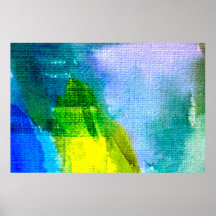 Póster Resumen de fondo pintado de acuarela abstracta,acr