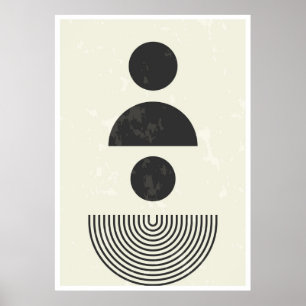 Póster Resumen de formas geométricas