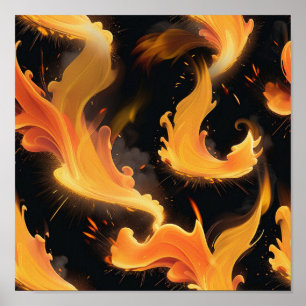 Póster Resumen de Fuego Líquido