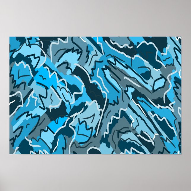 Póster Resumen de Icy Blue Marbble (Frente)