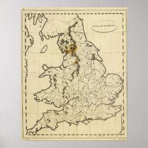 Póster Resumen de Inglaterra y Gales