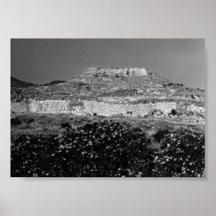 Póster Resumen de la acrópolis de Atenas Mycenae