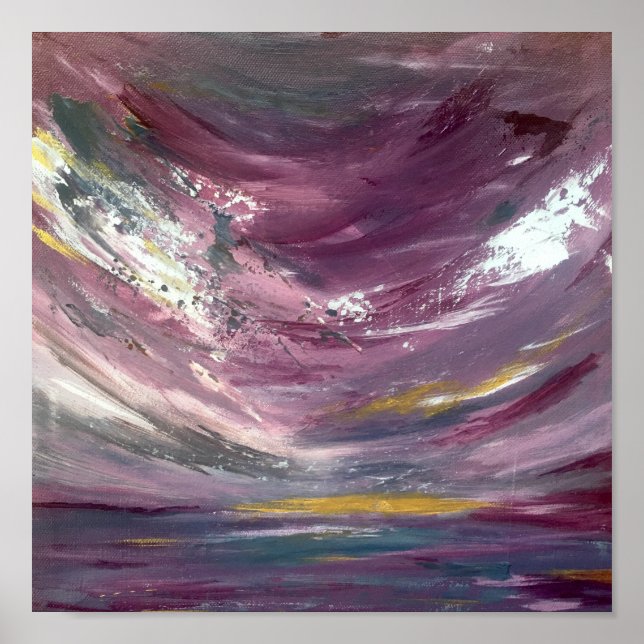 Póster Resumen de la capa marina (Frente)