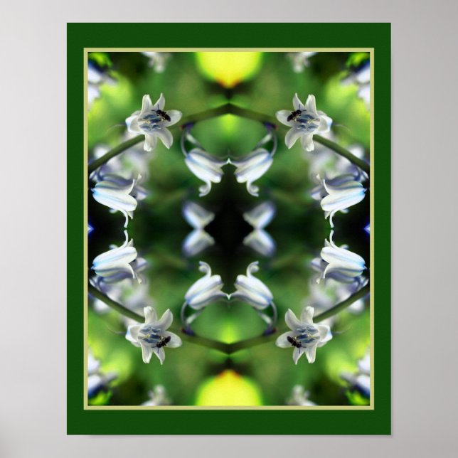 Póster Resumen De La Flor Azul (Frente)