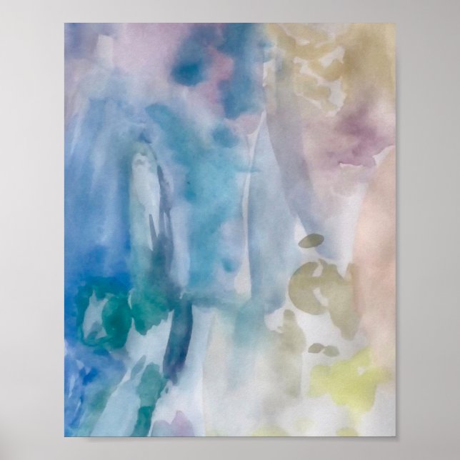 Póster Resumen de la pintura subterránea expresionista (Frente)