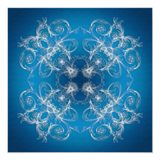 Póster Resumen de la textura de gradiente de estilo barro (Anverso)