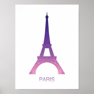 Póster Resumen de la Torre Eiffel