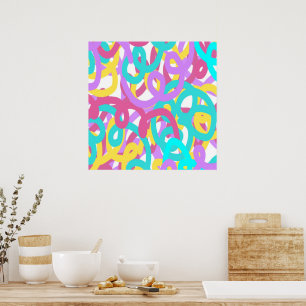 Póster Resumen de las espirales de Pastel
